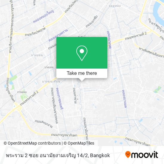 พระราม 2 ซอย อนามัยงามเจริญ 14 / 2 map