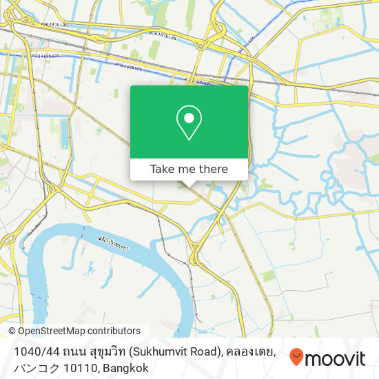 1040 / 44 ถนน สุขุมวิท (Sukhumvit Road), คลองเตย, バンコク 10110 map