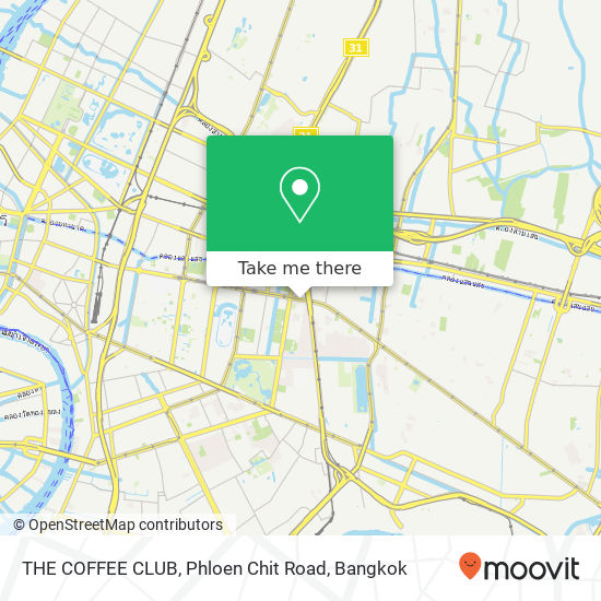 THE COFFEE CLUB, Phloen Chit Road map