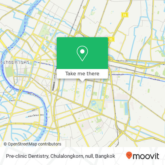 Pre-clinic Dentistry, Chulalongkorn, null map