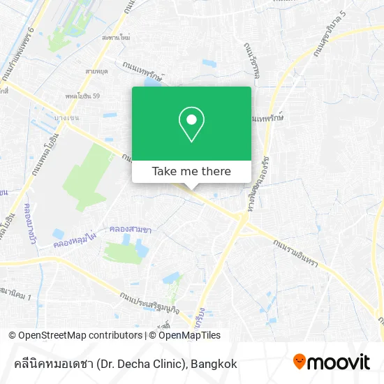 คลีนิคหมอเดชา (Dr. Decha Clinic) map