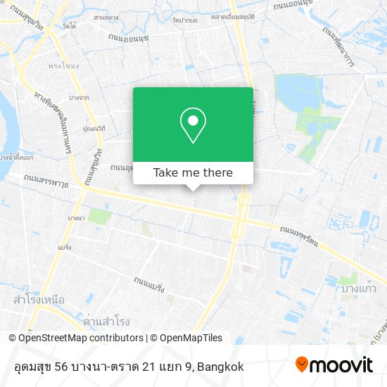 อุดมสุข 56 บางนา-ตราด 21 แยก 9 map