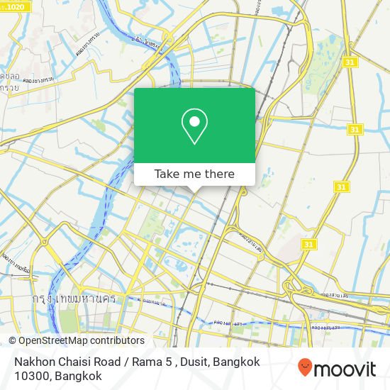 Nakhon Chaisi Road / Rama 5 , Dusit, Bangkok 10300 map