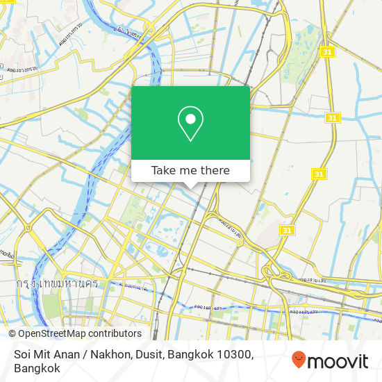 Soi Mit Anan / Nakhon, Dusit, Bangkok 10300 map