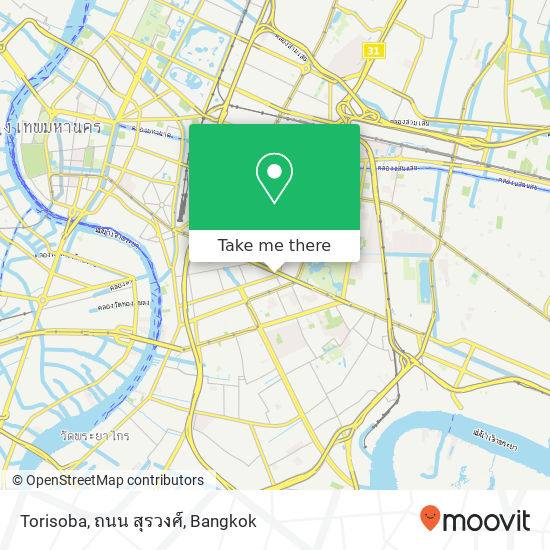 Torisoba, ถนน สุรวงศ์ map