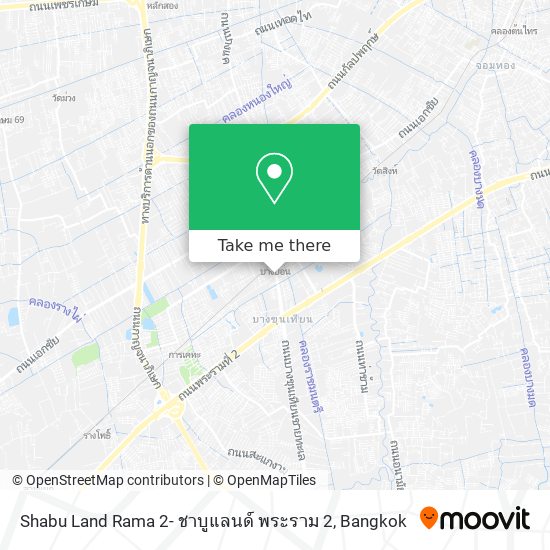 Shabu Land Rama 2- ชาบูแลนด์ พระราม 2 map