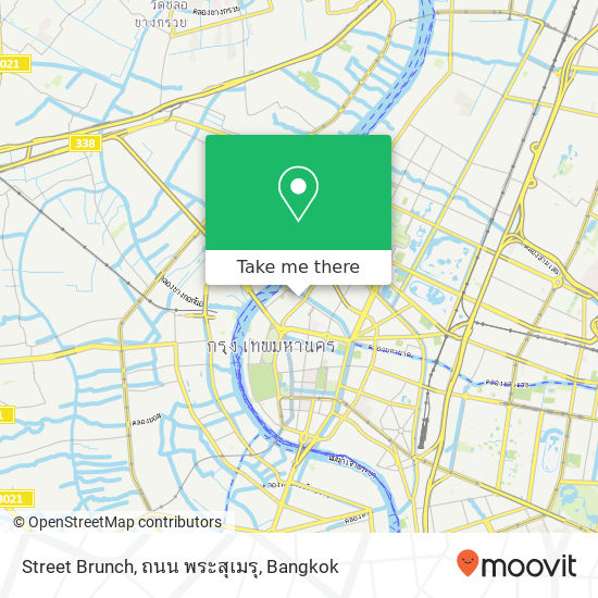 Street Brunch, ถนน พระสุเมรุ map