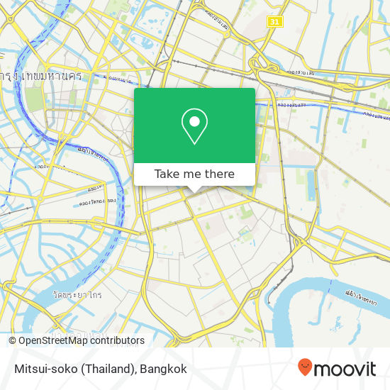 Mitsui-soko (Thailand) map