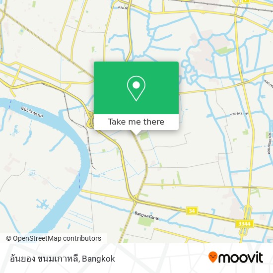 อันยอง ขนมเกาหลี map