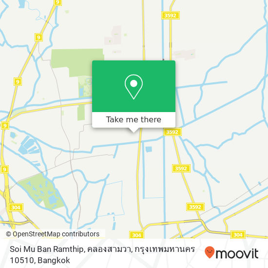 Soi Mu Ban Ramthip, คลองสามวา, กรุงเทพมหานคร 10510 map