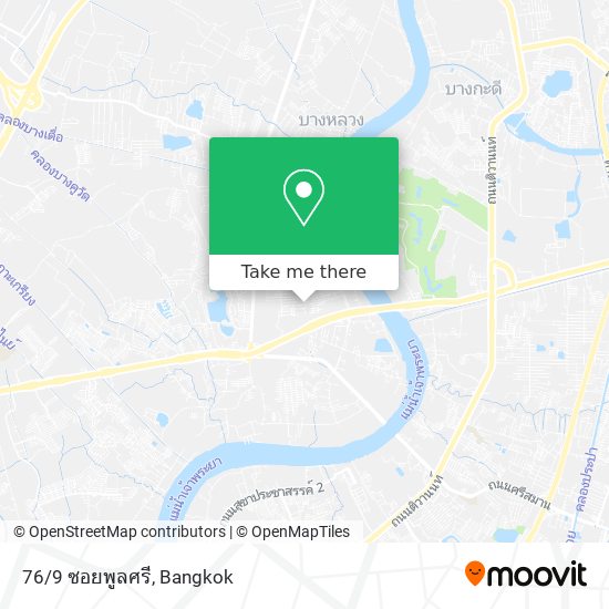 76/9 ซอยพูลศรี map