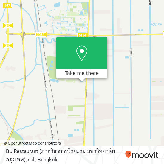 BU Restaurant (ภาควิชาการโรงแรม มหาวิทยาลัยกรุงเทพ), null map