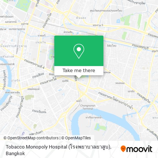 Tobacco Monopoly Hospital (โรงพยาบาลยาสูบ) map