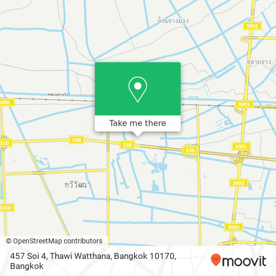 457 Soi 4, Thawi Watthana, Bangkok 10170 map