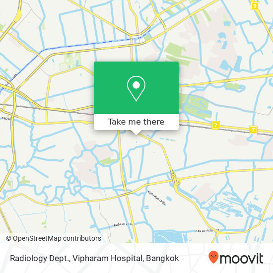 Radiology Dept., Vipharam Hospital map