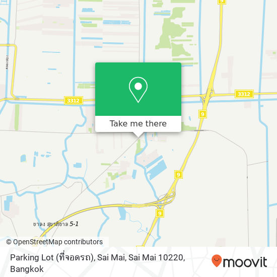 Parking Lot (ที่จอดรถ), Sai Mai, Sai Mai 10220 map