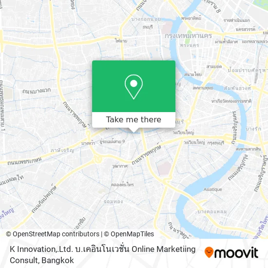 K Innovation,.Ltd. บ.เคอินโนเวชั่น Online Marketiing Consult map