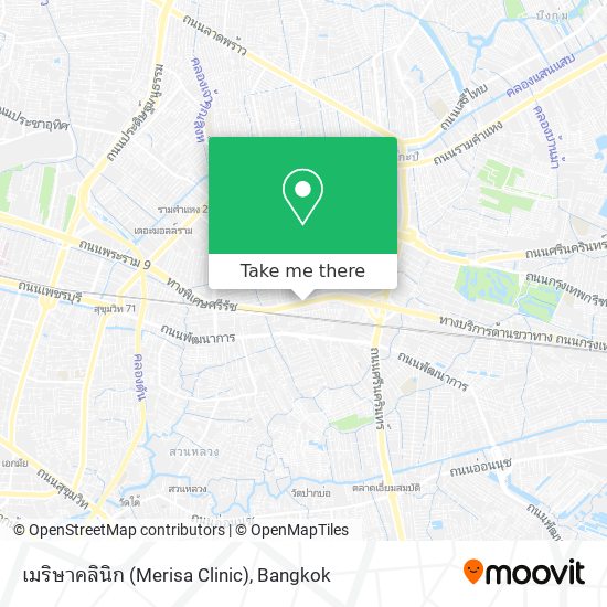 เมริษาคลินิก (Merisa Clinic) map