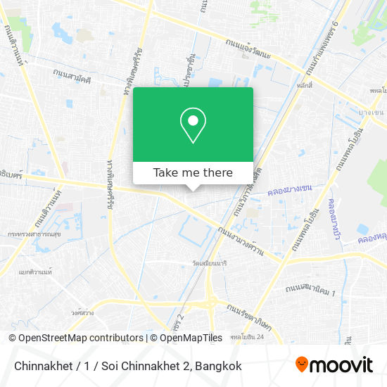 Chinnakhet / 1 / Soi Chinnakhet 2 map