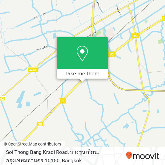 Soi Thong Bang Kradi Road, บางขุนเทียน, กรุงเทพมหานคร 10150 map