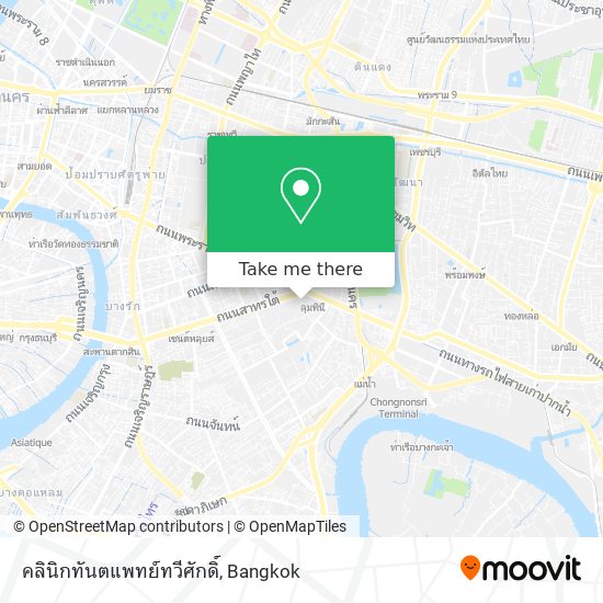 คลินิกทันตแพทย์ทวีศักดิ์ map