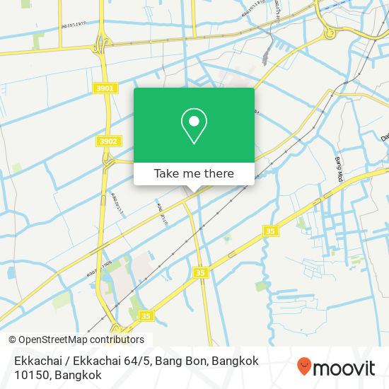 Ekkachai / Ekkachai 64 / 5, Bang Bon, Bangkok 10150 map
