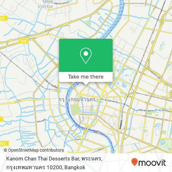 Kanom Chan Thai Desserts Bar, พระนคร, กรุงเทพมหานคร 10200 map