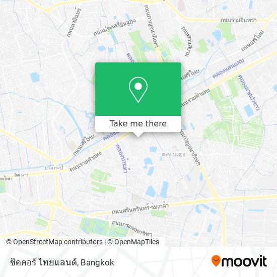 ซิคคอร์ ไทยแลนด์ map