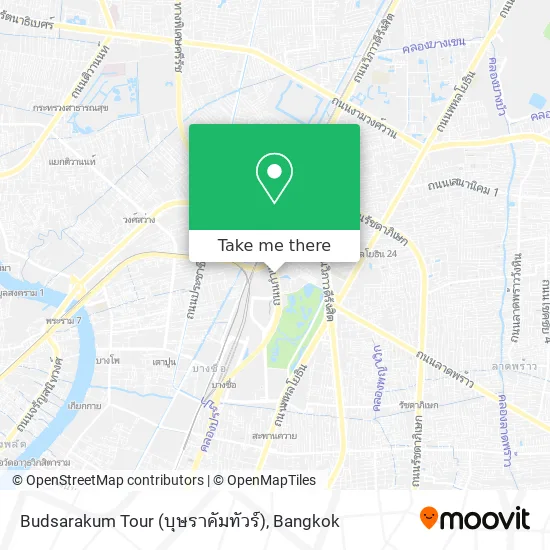 Budsarakum Tour (บุษราคัมทัวร์) map