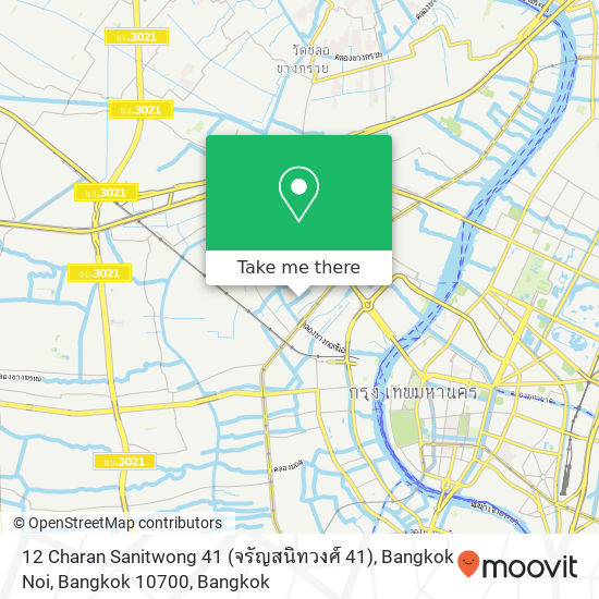 12 Charan Sanitwong 41 (จรัญสนิทวงศ์ 41), Bangkok Noi, Bangkok 10700 map
