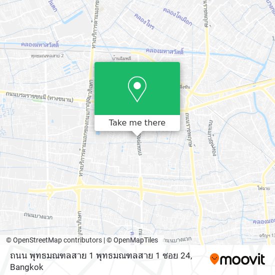 ถนน พุทธมณฑลสาย 1 พุทธมณฑลสาย 1 ซอย 24 map