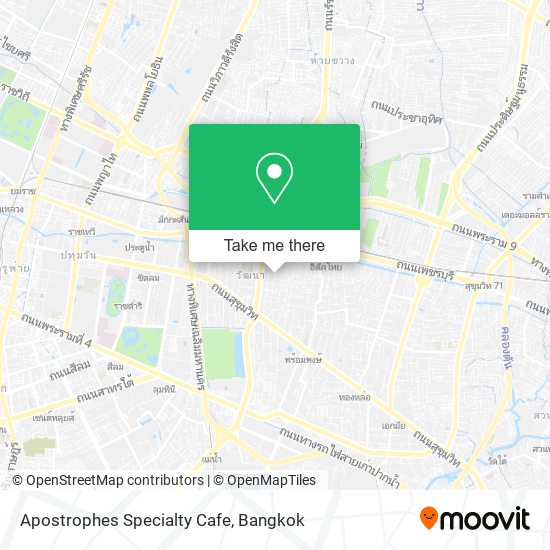 Apostrophes Specialty Cafe map