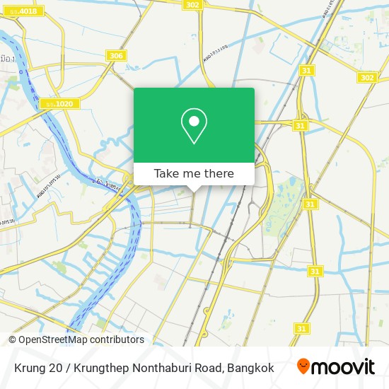 Krung 20 / Krungthep Nonthaburi Road map