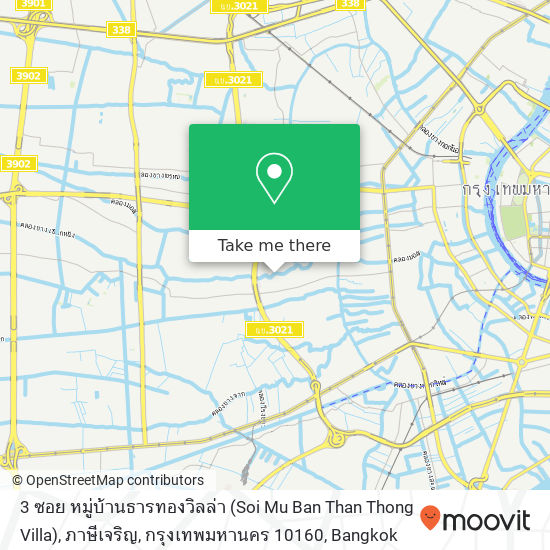 3 ซอย หมู่บ้านธารทองวิลล่า (Soi Mu Ban Than Thong Villa), ภาษีเจริญ, กรุงเทพมหานคร 10160 map