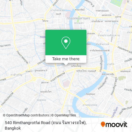 540 Rimthangrotfai Road (ถนน ริมทางรถไฟ) map