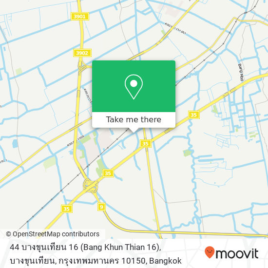 44 บางขุนเทียน 16 (Bang Khun Thian 16), บางขุนเทียน, กรุงเทพมหานคร 10150 map