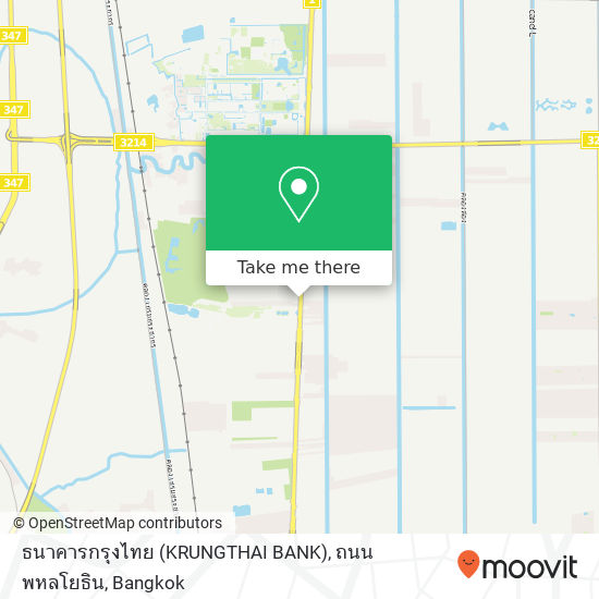 ธนาคารกรุงไทย (KRUNGTHAI BANK), ถนน พหลโยธิน map