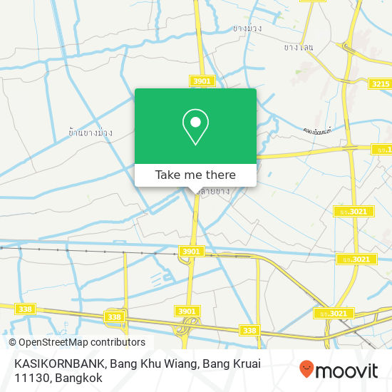 KASIKORNBANK, Bang Khu Wiang, Bang Kruai 11130 map