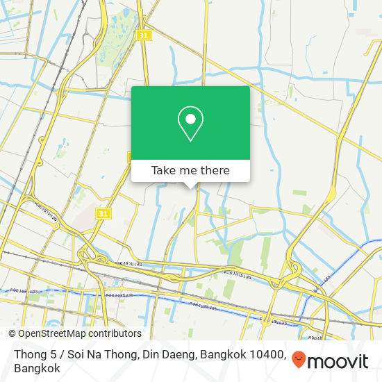 Thong 5 / Soi Na Thong, Din Daeng, Bangkok 10400 map