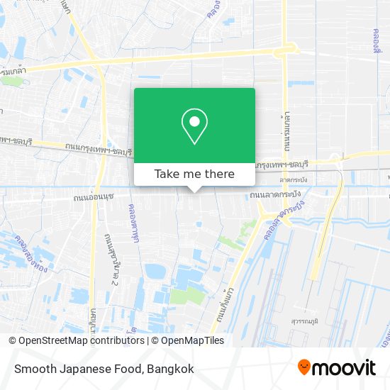 Smooth Japanese Food map
