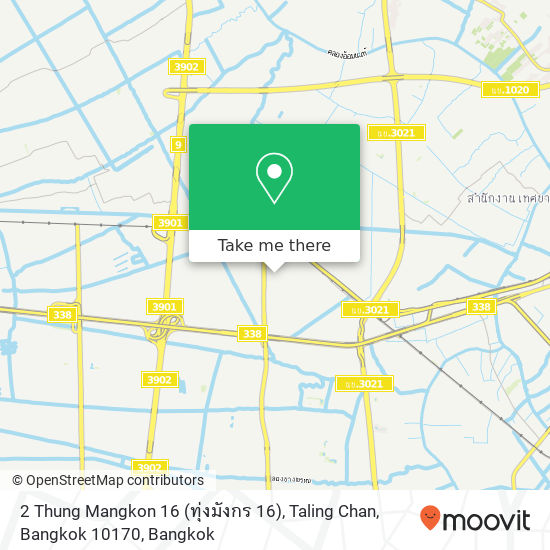 2 Thung Mangkon 16 (ทุ่งมังกร 16), Taling Chan, Bangkok 10170 map