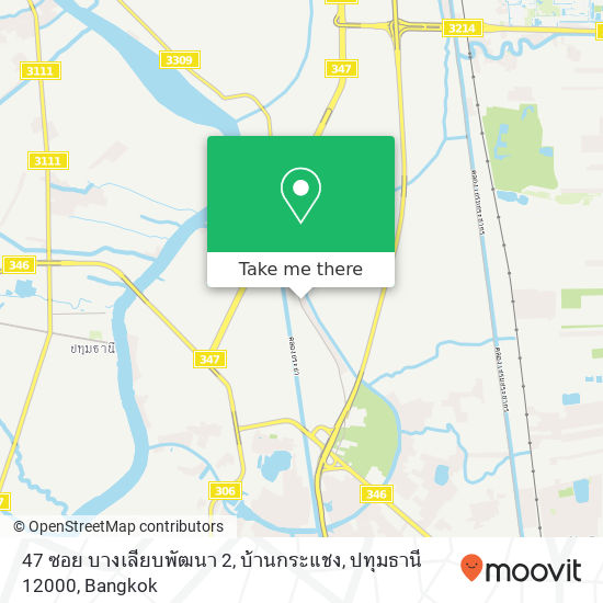 47 ซอย บางเลียบพัฒนา 2, บ้านกระแชง, ปทุมธานี 12000 map