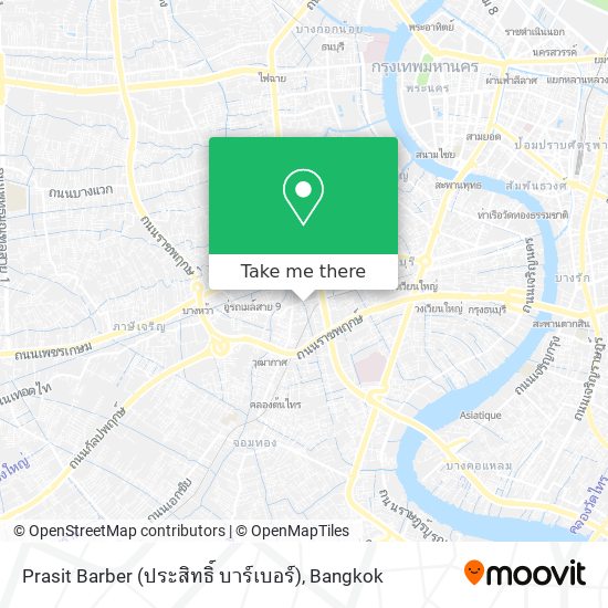 Prasit Barber (ประสิทธิ์ บาร์เบอร์) map