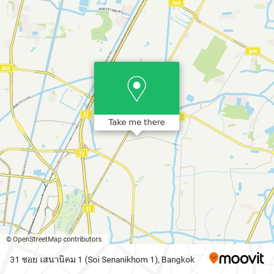 31 ซอย เสนานิคม 1 (Soi Senanikhom 1) map