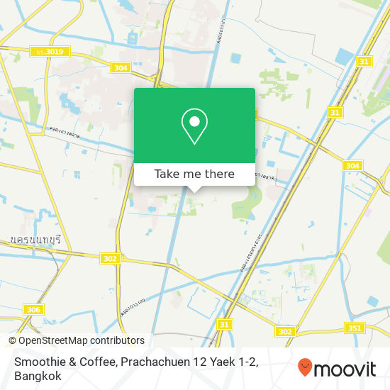 Smoothie & Coffee, Prachachuen 12 Yaek 1-2 map