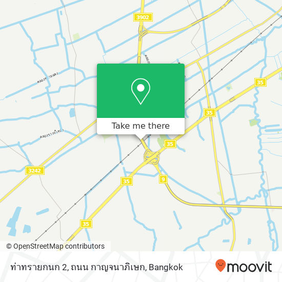 ท่าทรายกนก 2, ถนน กาญจนาภิเษก map