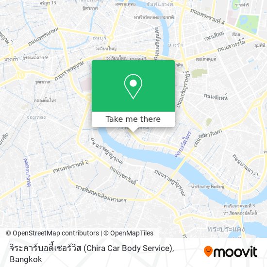 จิระคาร์บอดี้เซอร์วิส (Chira Car Body Service) map