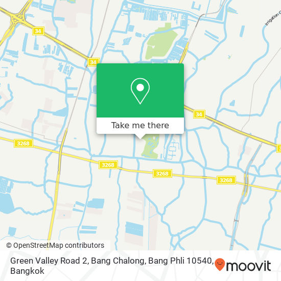 Green Valley Road 2, Bang Chalong, Bang Phli 10540 map