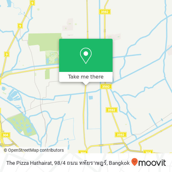 The Pizza Hathairat, 98 / 4 ถนน หทัยราษฎร์ map