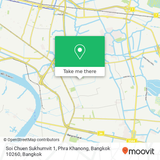 Soi Chuen Sukhumvit 1, Phra Khanong, Bangkok 10260 map